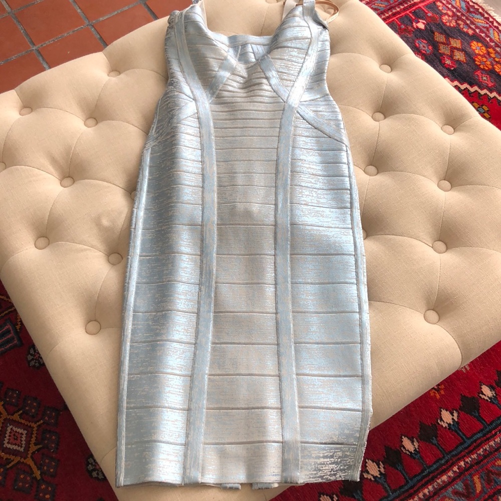 Herve Leger bodycon dress